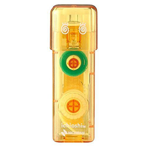 Glue Tape (Stamp/Strong Adhesive/2.3x2.3x6.5cm/Nichiban/Tenori Ichioshi/SMCol(s): Yellow)