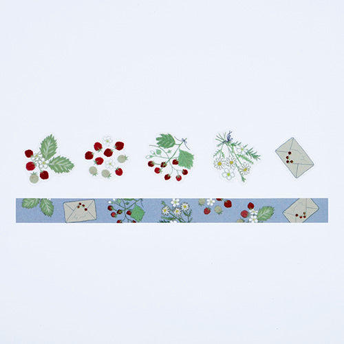 Bande 2pcs Wild Strawberry Masking Tape & Stickers BDA660