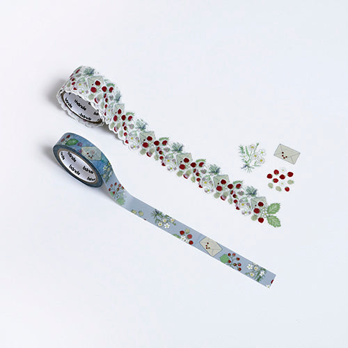 Bande 2pcs Wild Strawberry Masking Tape & Stickers BDA660