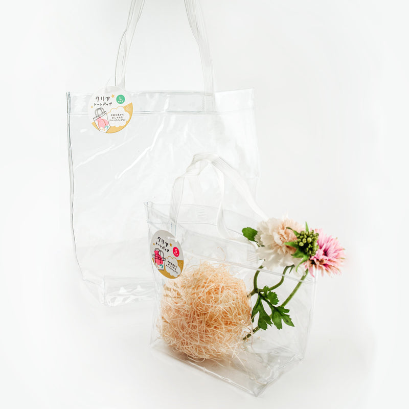 Clear Tote Bag (PVC/20x28x11cm)