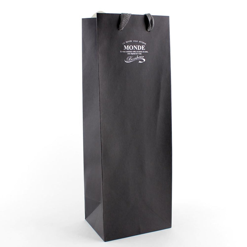 Gift Bag (Paper/Wine/BN*GY/40x14x11cm)