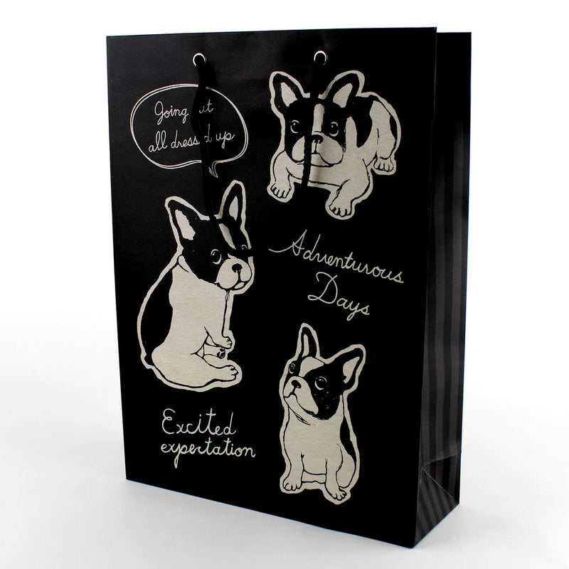 Gift Bag (Paper/Dogs*2-Types/36x26x9cm)