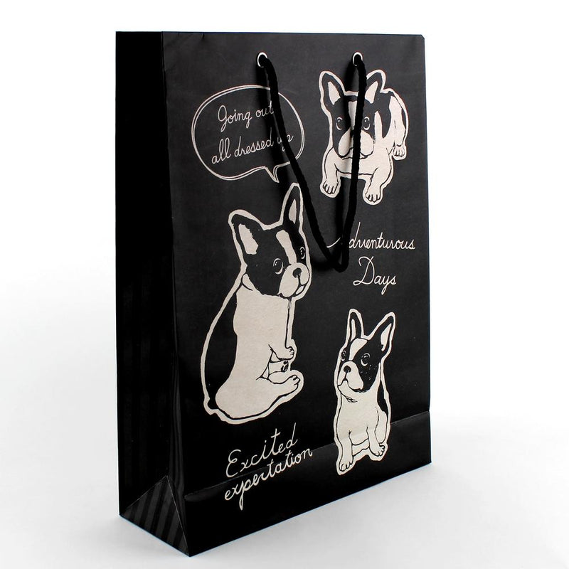 Gift Bag (Paper/Dogs*2-Types/36x26x9cm)