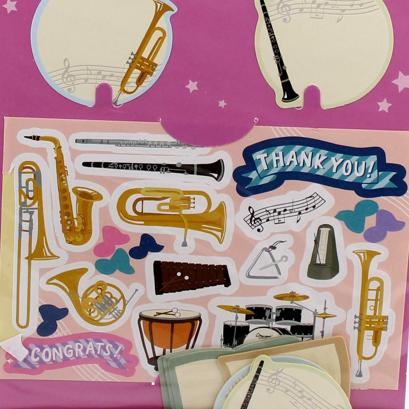 Message Stickers (Paper/Signature Board/Brass Band)