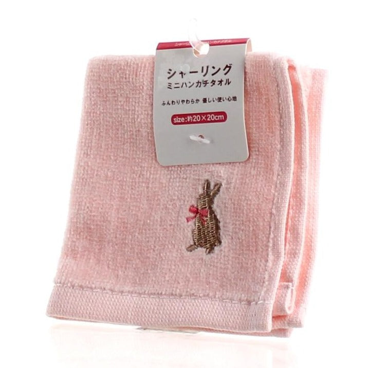 Towel (Mini/Rabbit/PK/20x20cm)