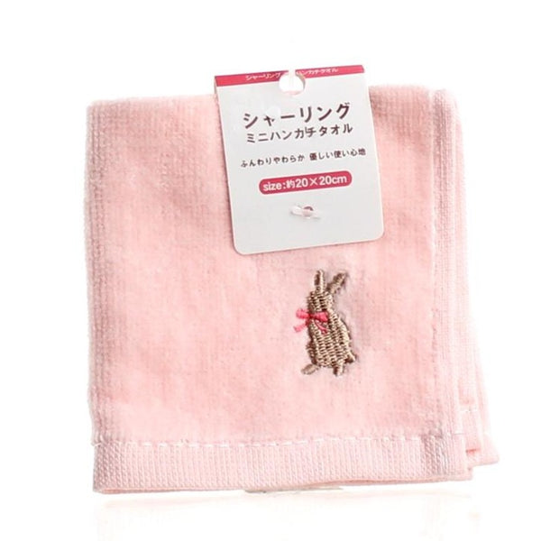 Towel (Mini/Rabbit/PK/20x20cm)