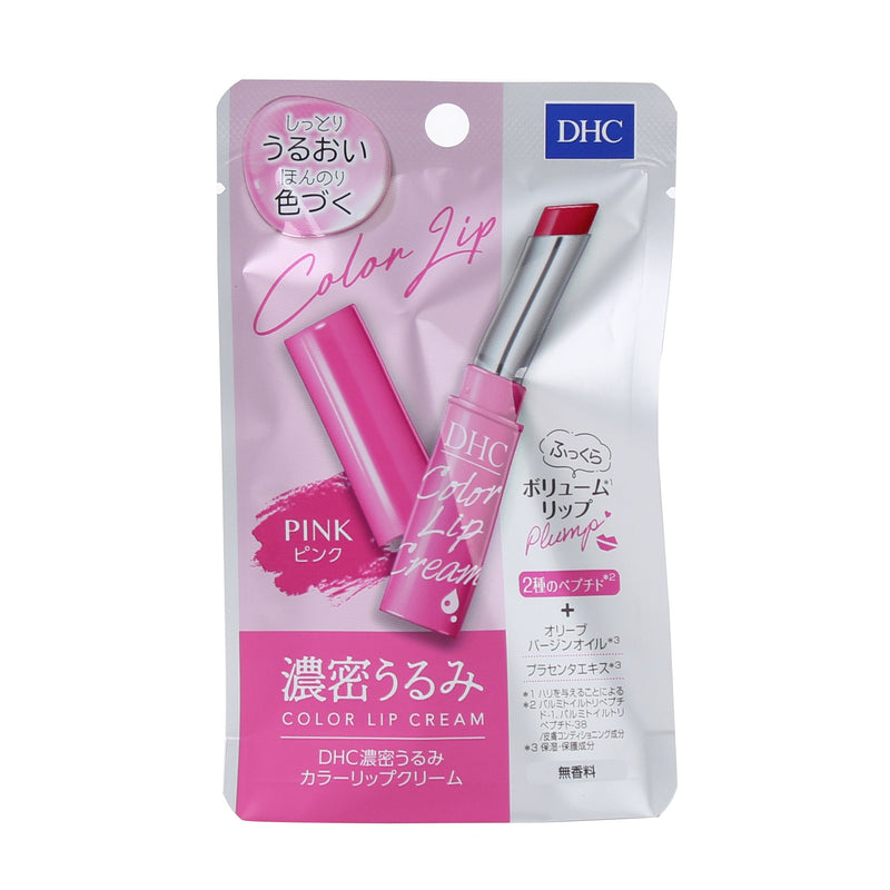DHC Moisturizing Tinted Lip Balm (Pink)