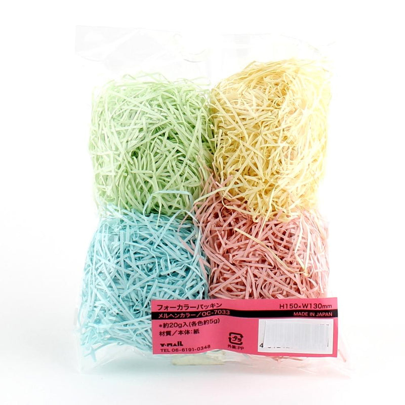 Shredded Paper (Gift/4 Colours/H15xW13cm / 20g)