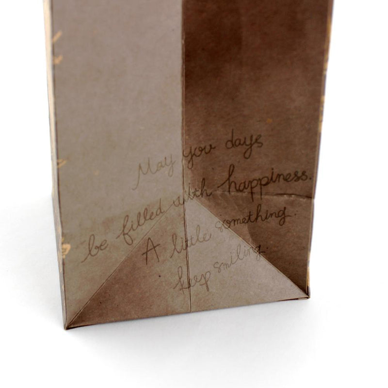 Gift Bag (Paper/Handle/Wine/Flower Garden/11x11x36cm)