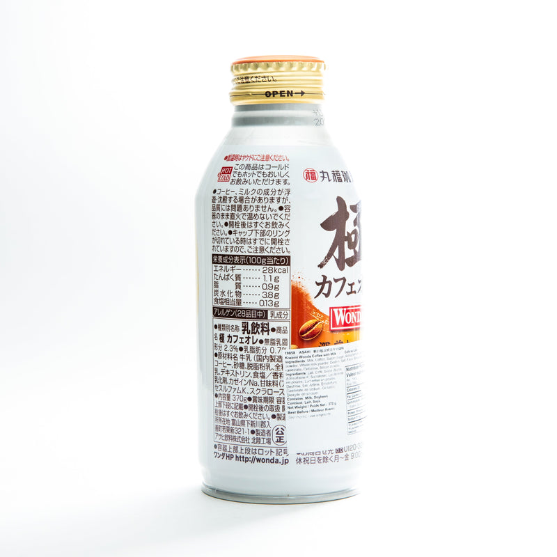 Asahi Kiwami Wonda Coffee with Milk  370g