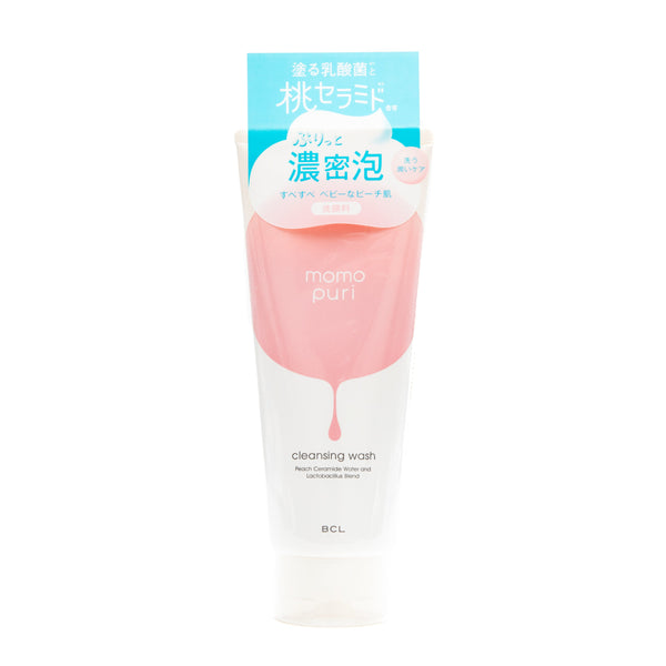 Face Wash (Peach Ceramide/Moisturizing/Foaming/150 g/Momopuri/SMCol(s): Pink)