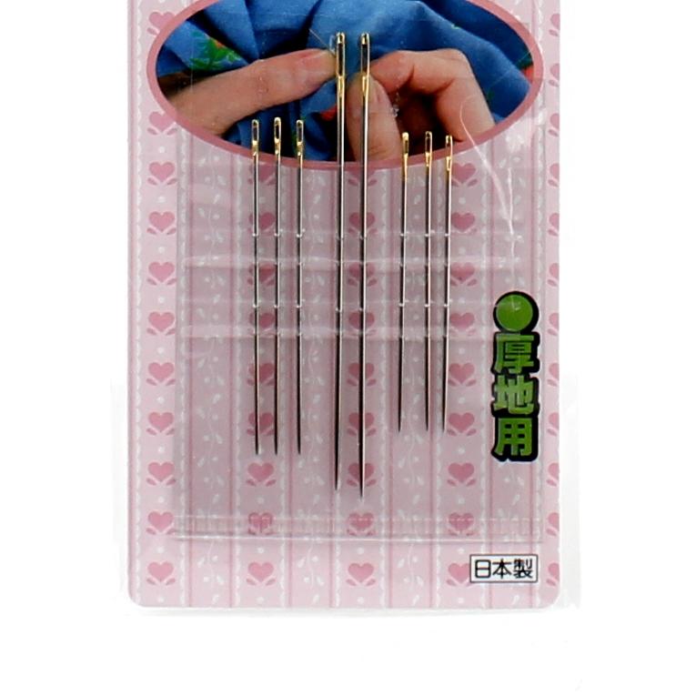 Sewing Needles (3-Types/Thin Fabric/8pcs)
