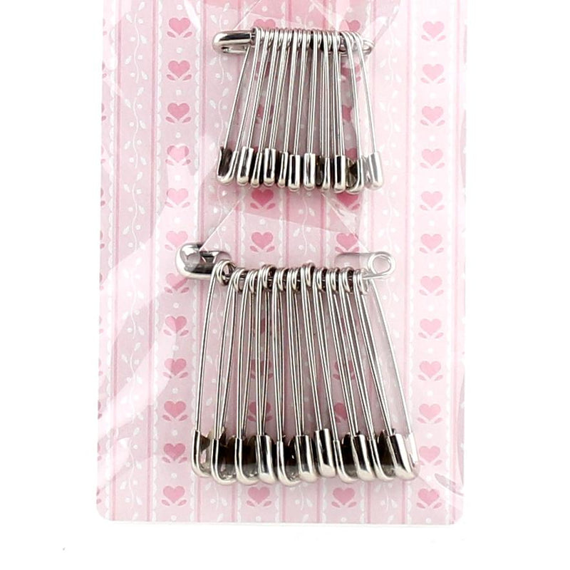 Safety Pins (3x0.5cm/4x0.8cm (24pcs))