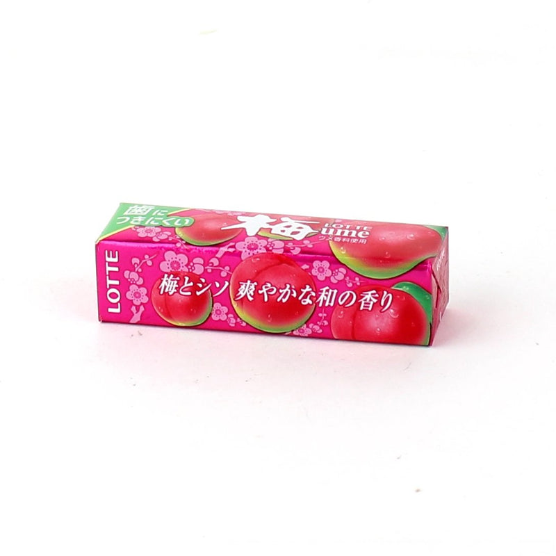Lotte Plum Less-Sticky Chewing Gum (26 g (9pcs))