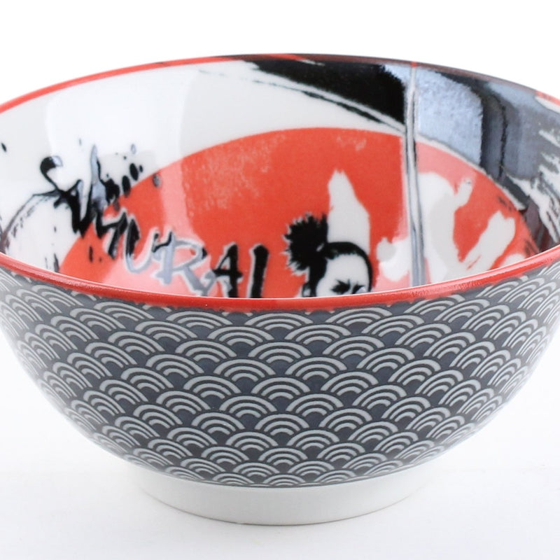 Samurai Ceramic Bowl (6.5cm/d.15cm)