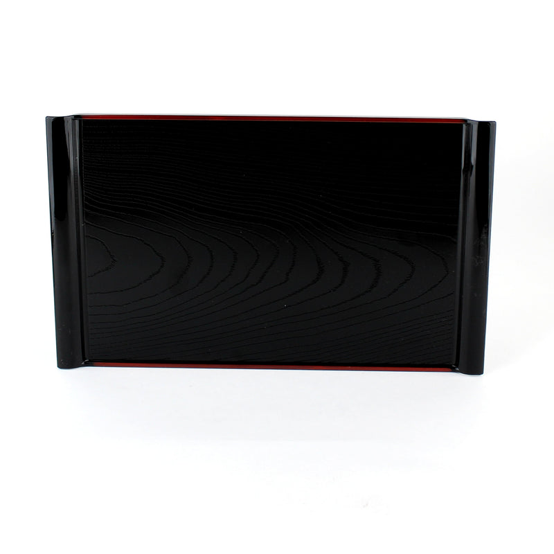 Black Lacquer Tray (17.5x29x1.5cm)