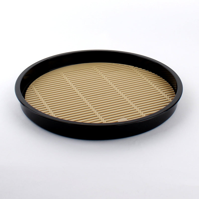 Soba Tray (w/Noodle Drainer/Round/BK/BE)