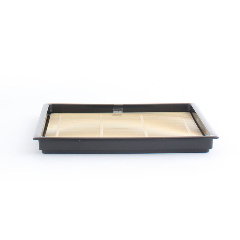 Square Soba Tray with Noodle Drainer