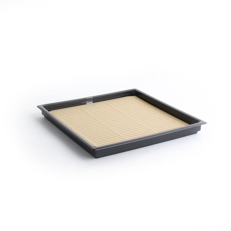 Square Soba Tray with Noodle Drainer