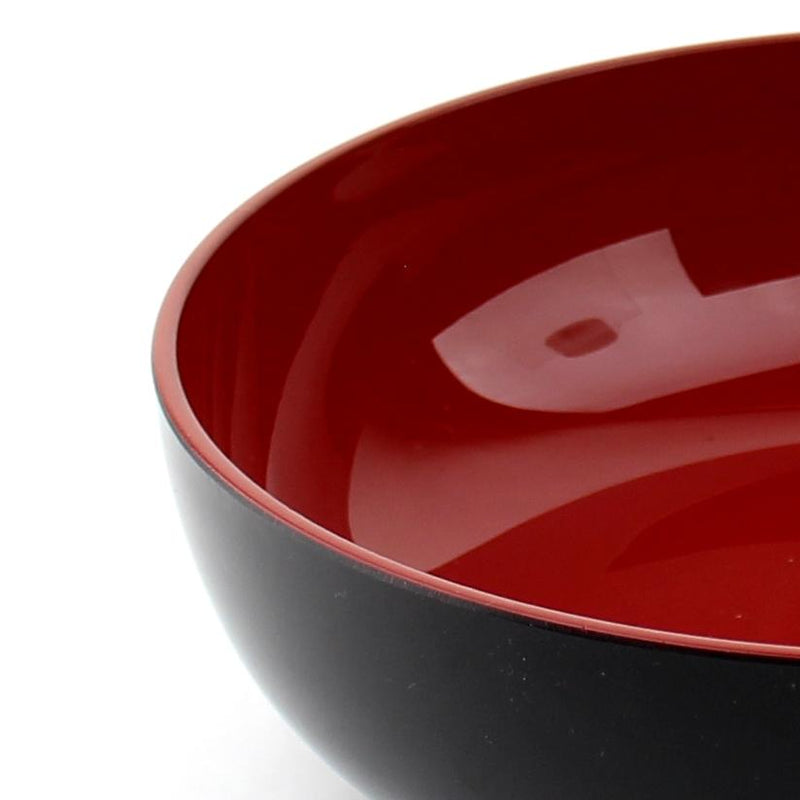 Lacquer Bowl (RD/BK/d.19x6cm)