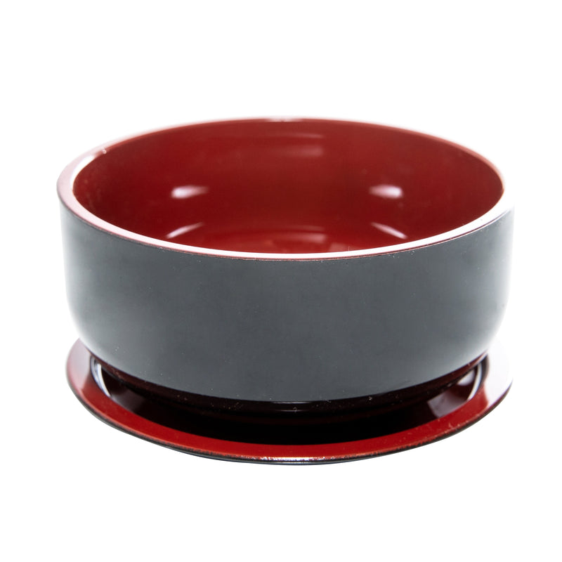 Black Lacquer Bowl with Lid