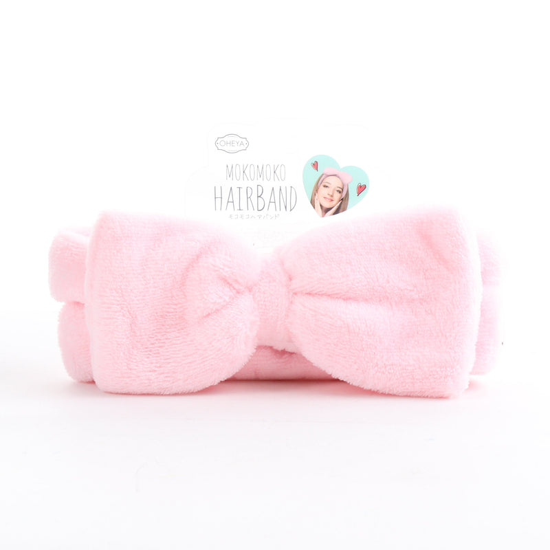 Pink Fluffy Head Band