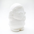 Coin Bank (Ceramics/For DIY Painting/Santa Claus/7x7.5x10cm/SMCol(s): White)