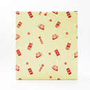 Coin Bank (Ceramics/With Zabuton Cushion/Cat Daruma/L/12.5x13.5x14cm/SMCol(s): White,Red)