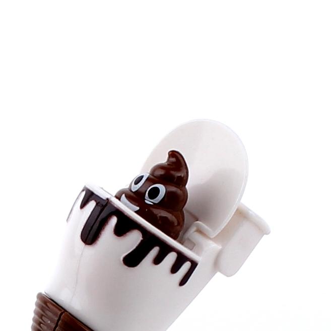Poop Pop-out Toilet Pen