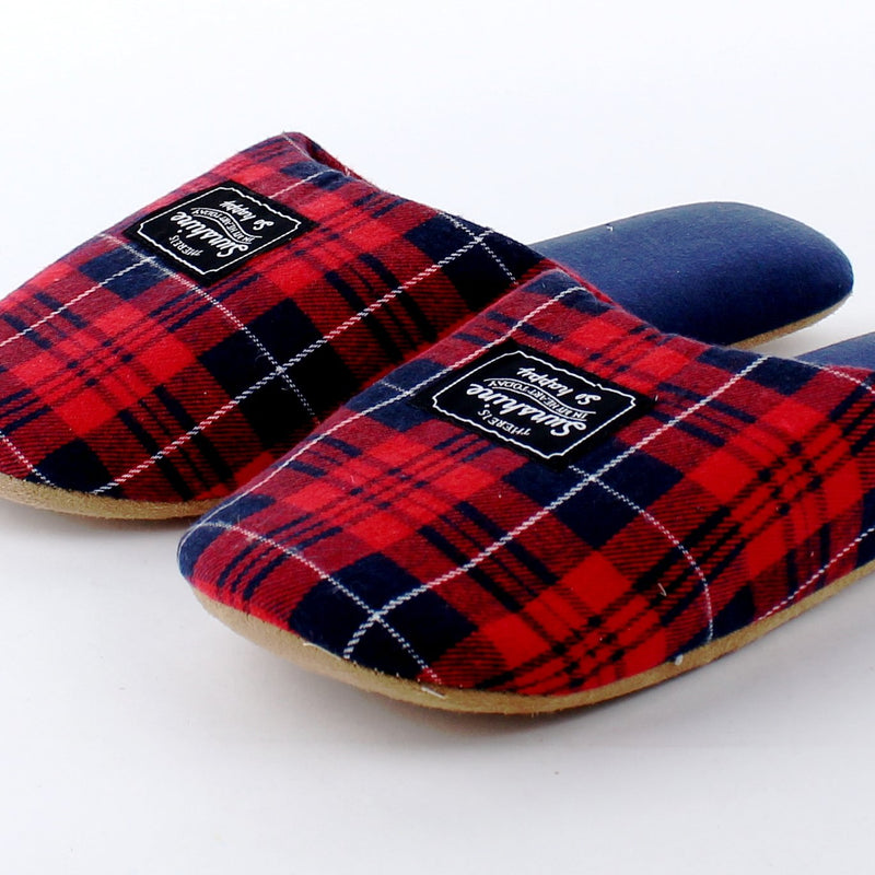 Checkered Slippers (27 cm/1 pair)