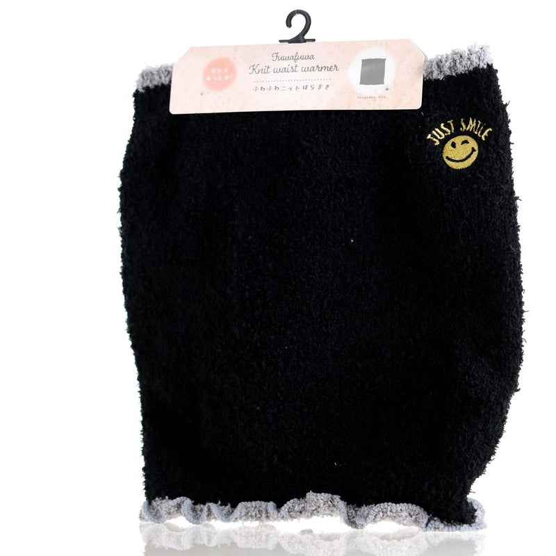 Belly Warmer (M-L/Knit/Embroidered/Smile/27cm)