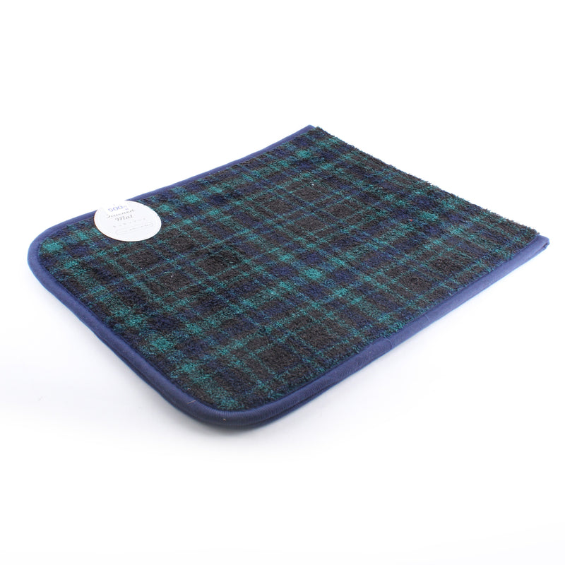 Plaid Kitchen Mat