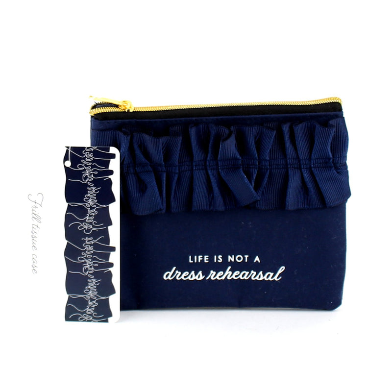 Pouch (With Tissue Case/Frills/14x10.5cm)