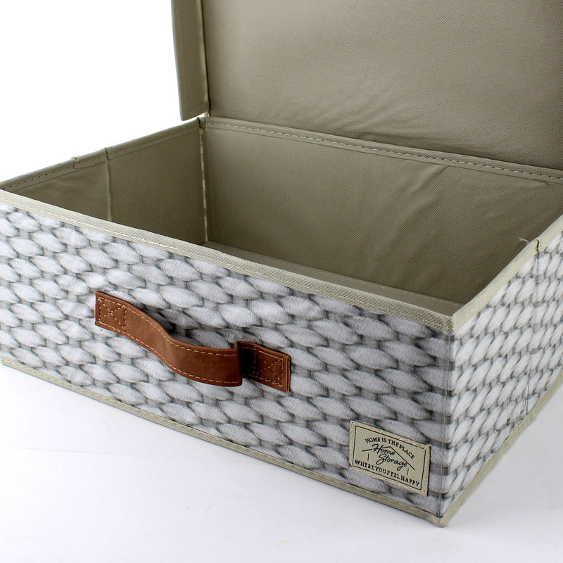 Flat Storage Case with Lid