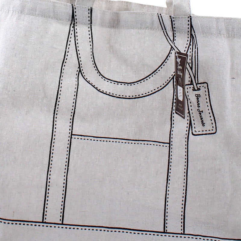 Hand-Drawing Design Square Tote Bag