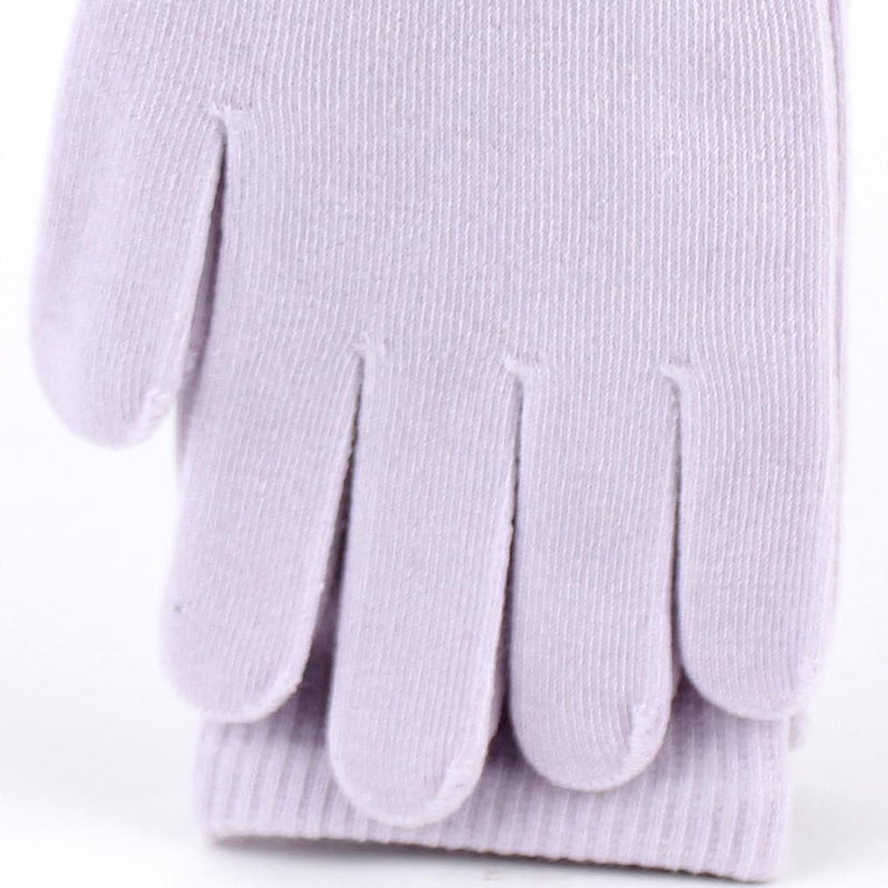 Moisturizing Knit Gloves (Long/Stripes/45cm (1 Pair))