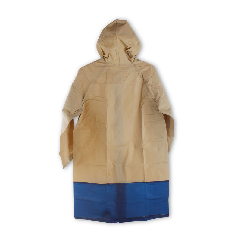 Two-Tone Rain Poncho with Bag