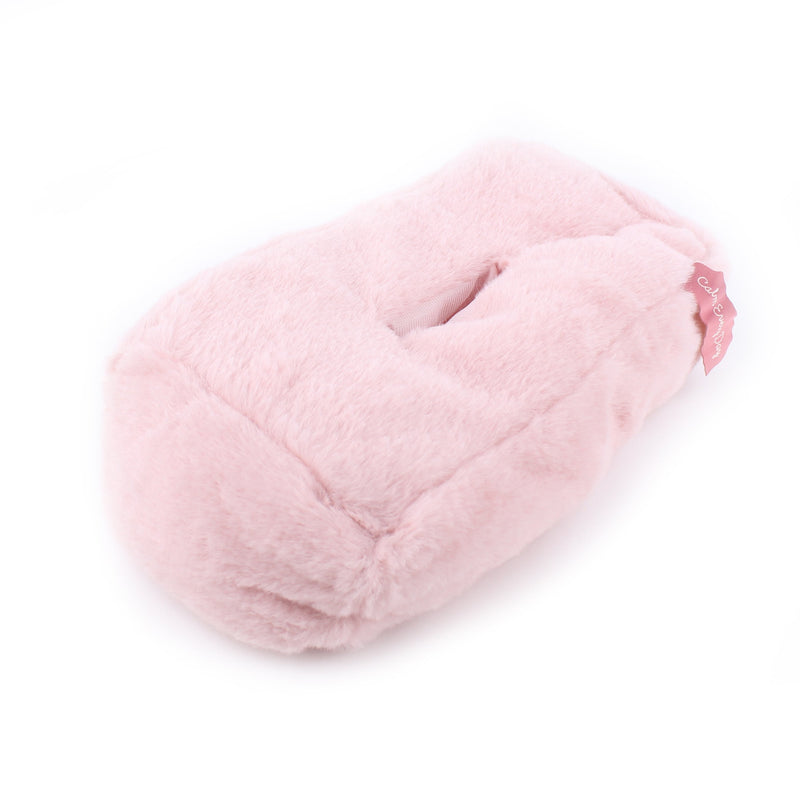Tissue Box Cover (Faux Fur/For Tissue Box: H5.5xW23xD11.5cm/SMCol(s): Pink)