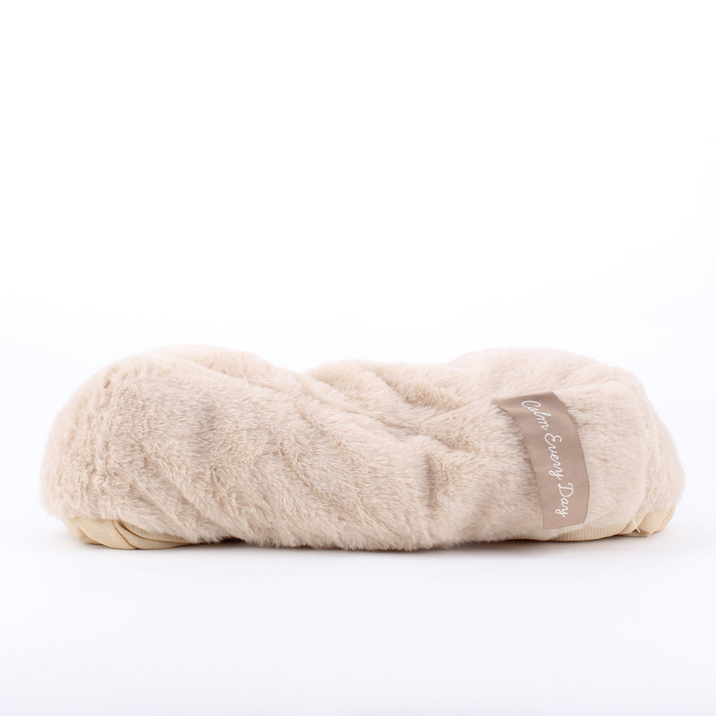 Tissue Box Cover (Faux Fur/11.5x23x5.5cm/SMCol(s): Beige)
