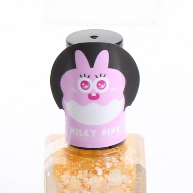 Beauty World Monster Milky Pink Momocos Peel-Off Nail Polish 6ml