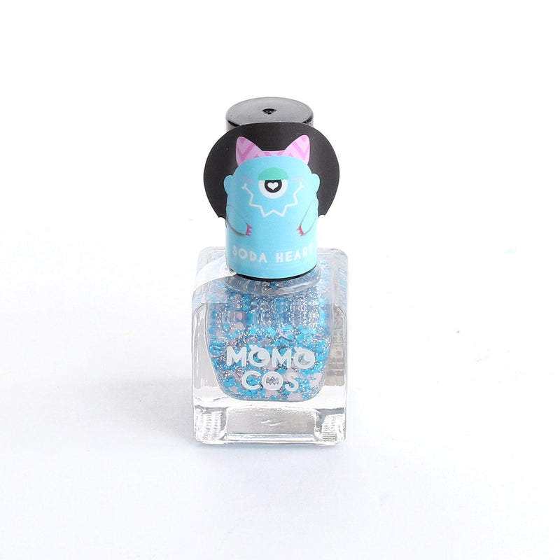 Beauty World Monster Soda Heart Momocos Peel-Off Nail Polish 6ml