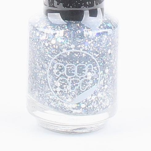 Beauty World Twinkle Silver Peel-Off Nail Polish 7ml