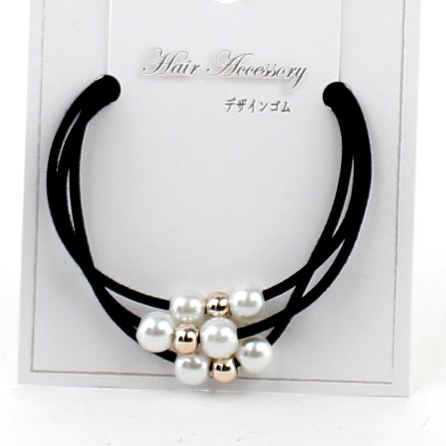Hair Elastic (Beads/3 layer/d.6cm)