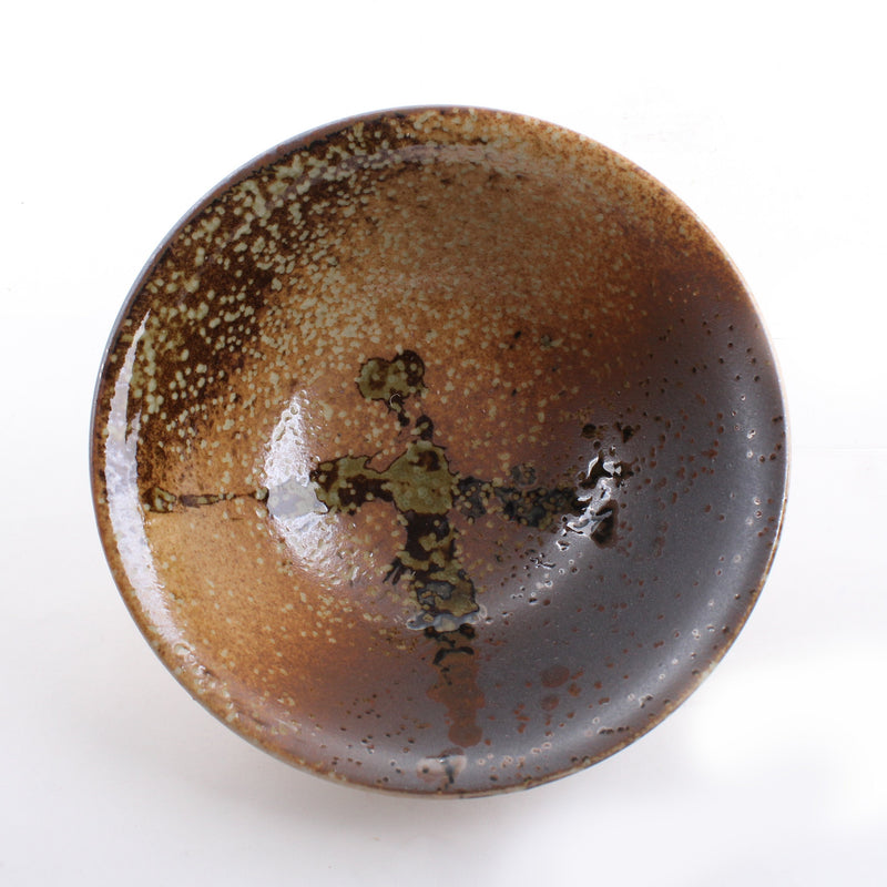 Brown Shigaraki Ceramic Bowl
