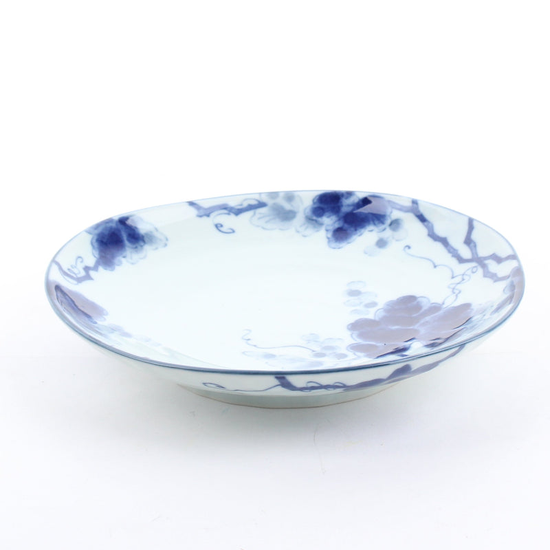 Grape Design Ceramic Plate