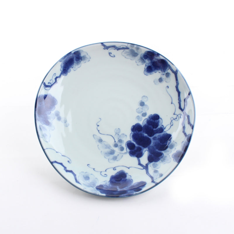 Grape Design Ceramic Plate