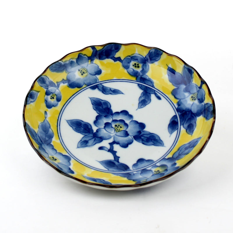 Plate (Ceramic/Flowers)