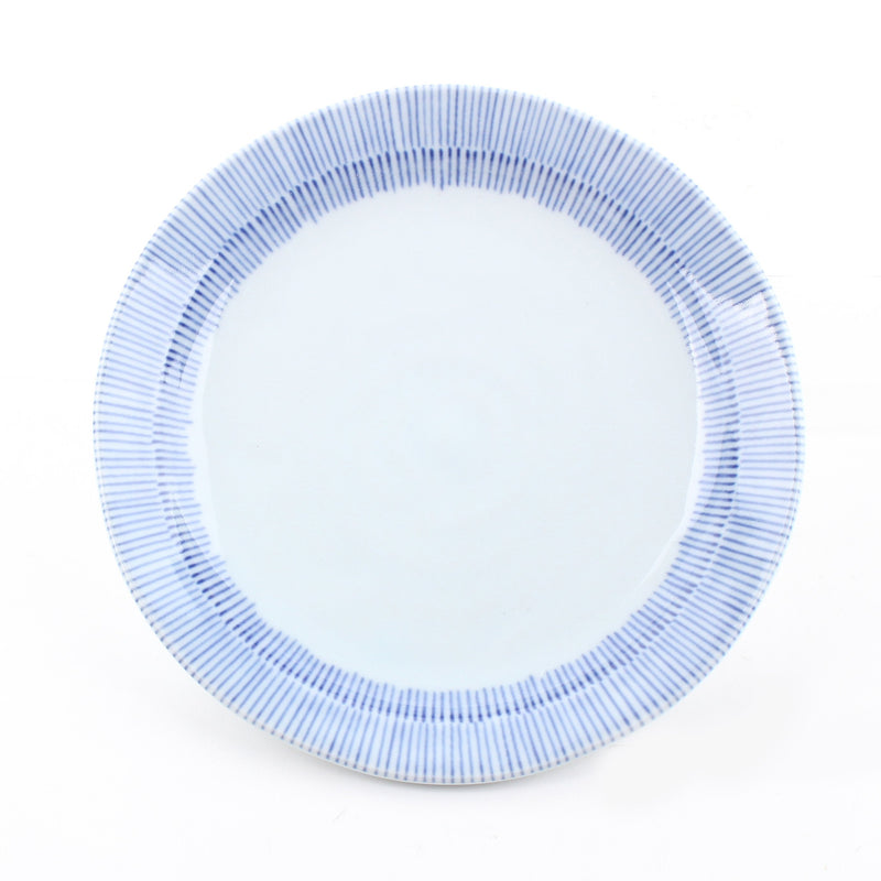 Lined Ceramic Plate