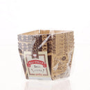 Baking Cups (Paper/Cube*Typography/BN/4x4x4cm (5pcs))