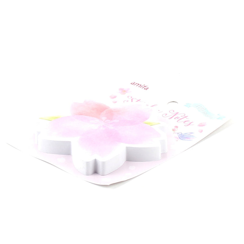 Sticky Notes (Paper/Cherry Blossoms*Clovers/H8.8xW9cm (100sh))
